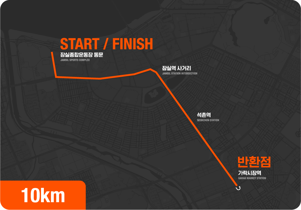10K Course Map